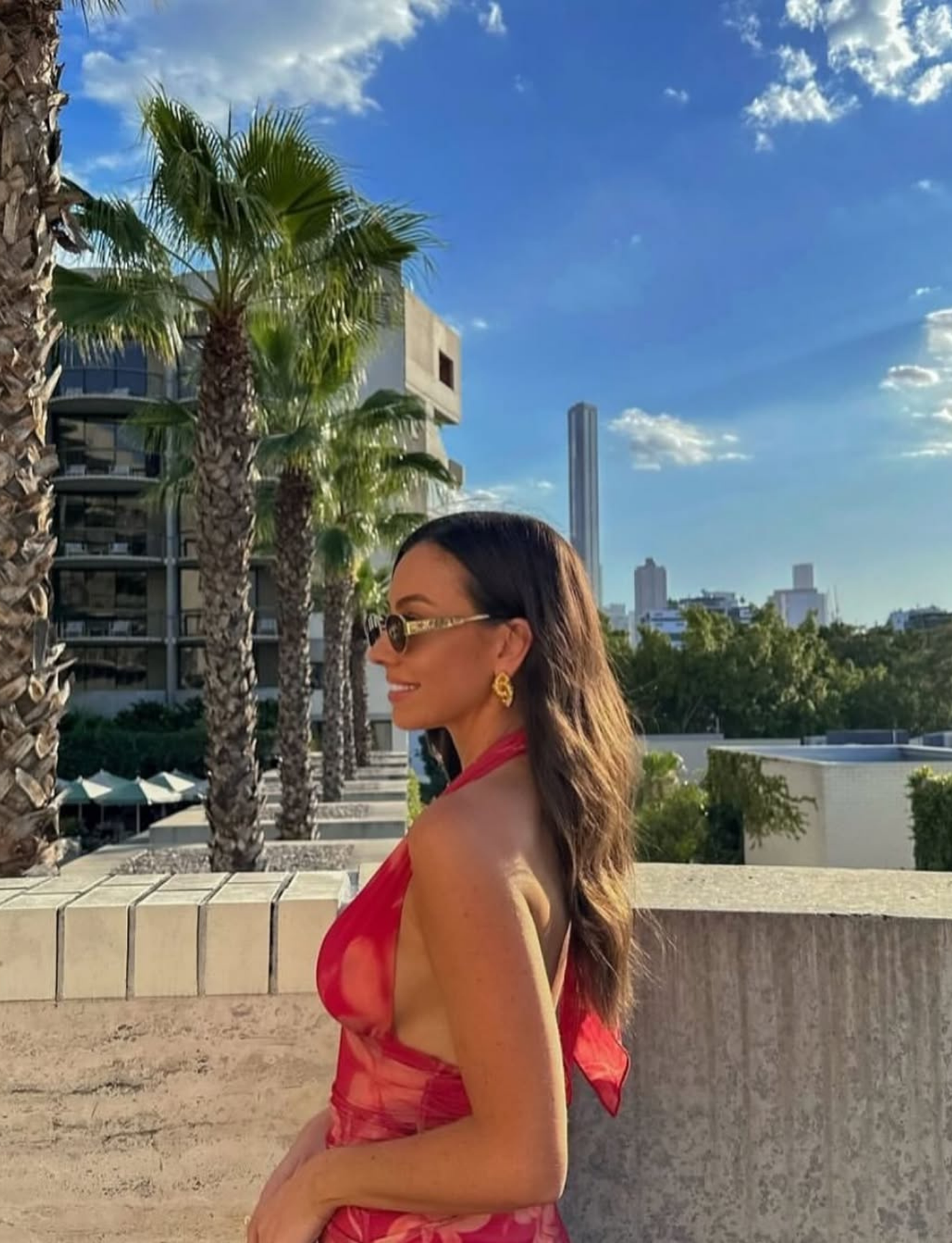 Penelope Maxi | Hibiscus image 4