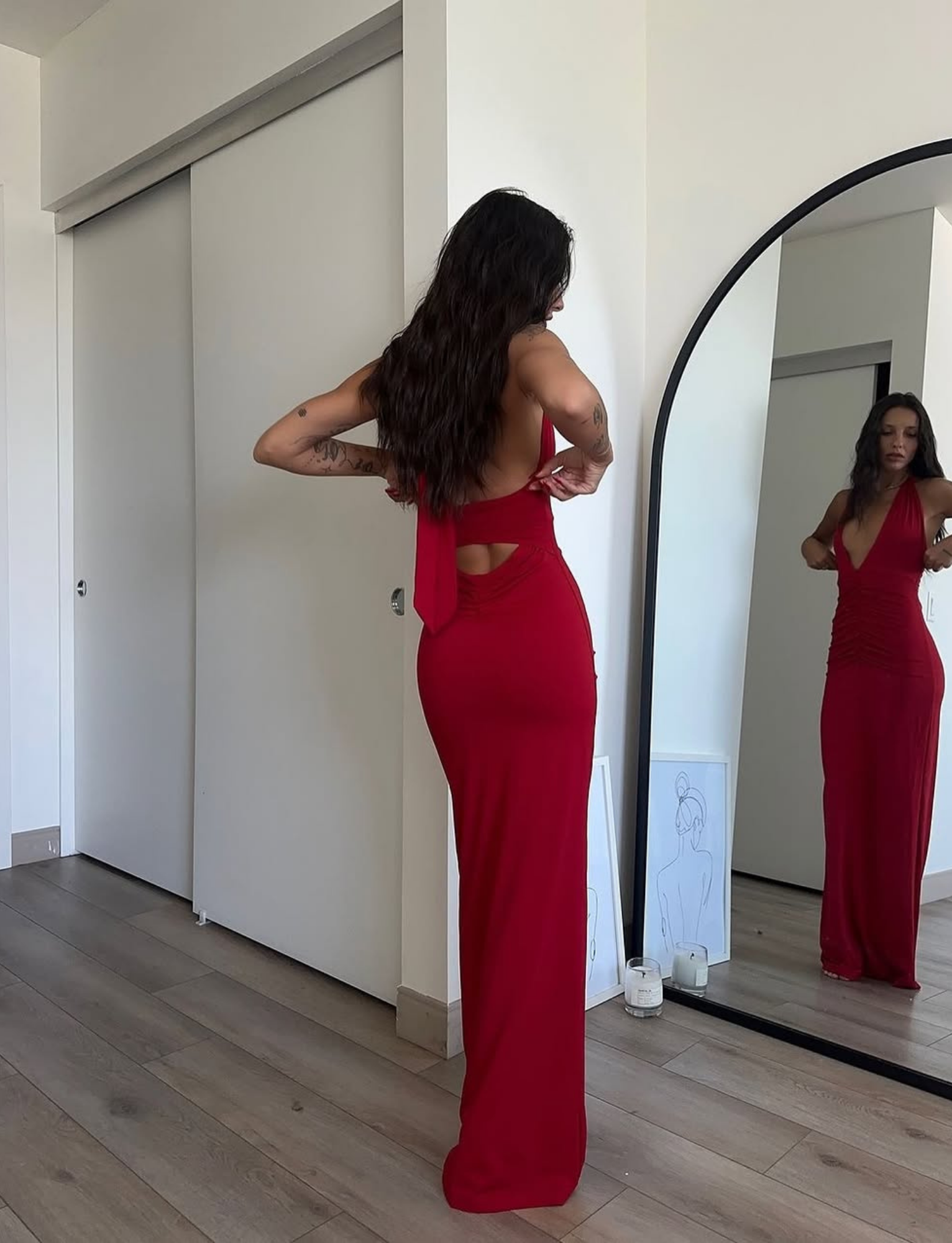 Whisked Away Maxi | Red image 2