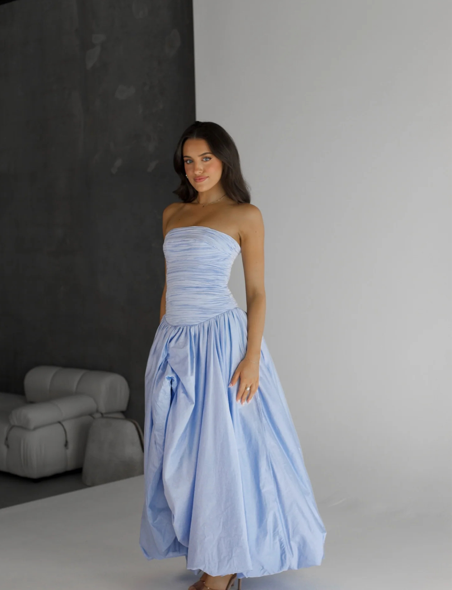 Violette Bubblehem Maxi | Pearl Blue image 2