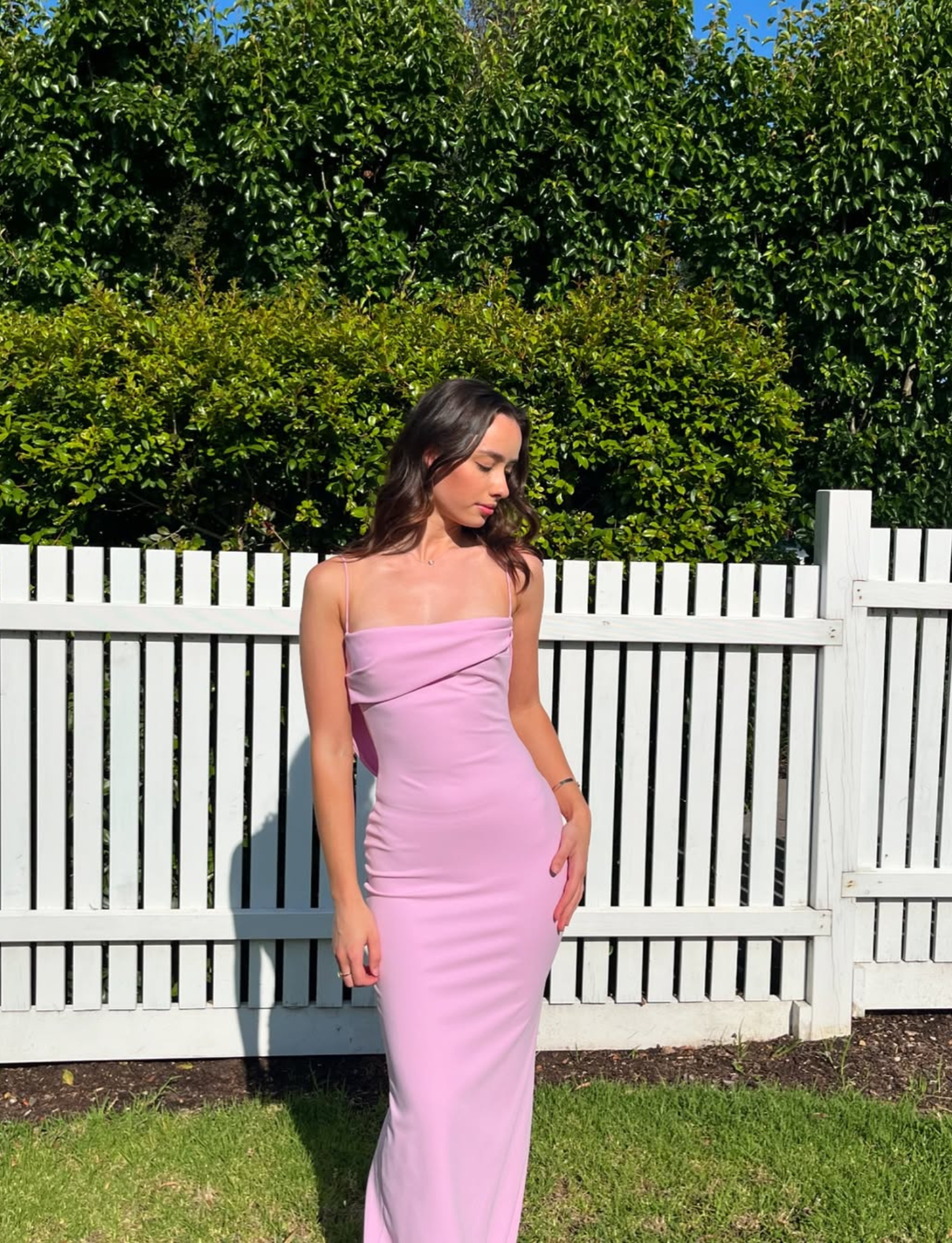 Havilland Gown | Taffy Pink image 0