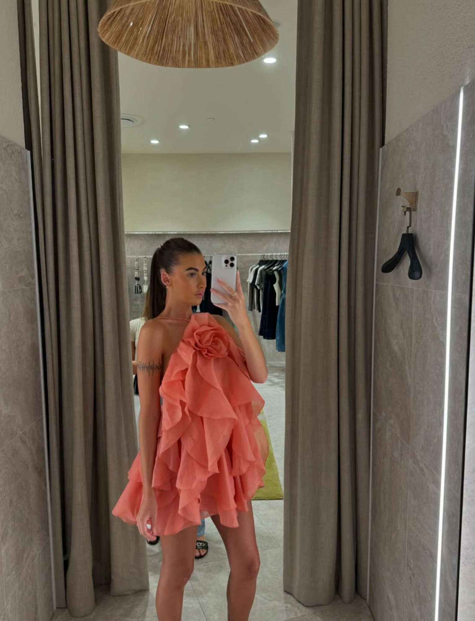 Pandorea Layered Mini | Washed Coral image 0