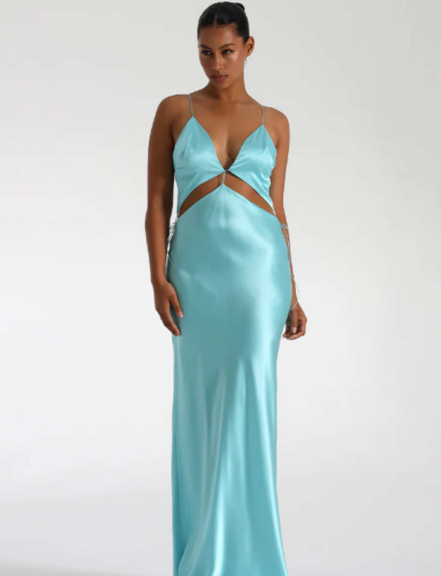 Iris Gown | Turquoise image 8