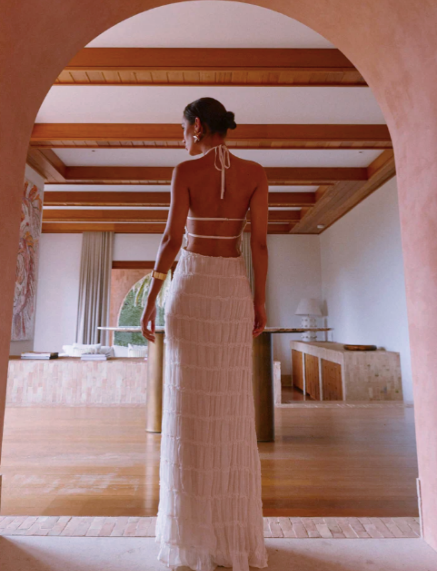 Aullie Maxi | Ivory image 5