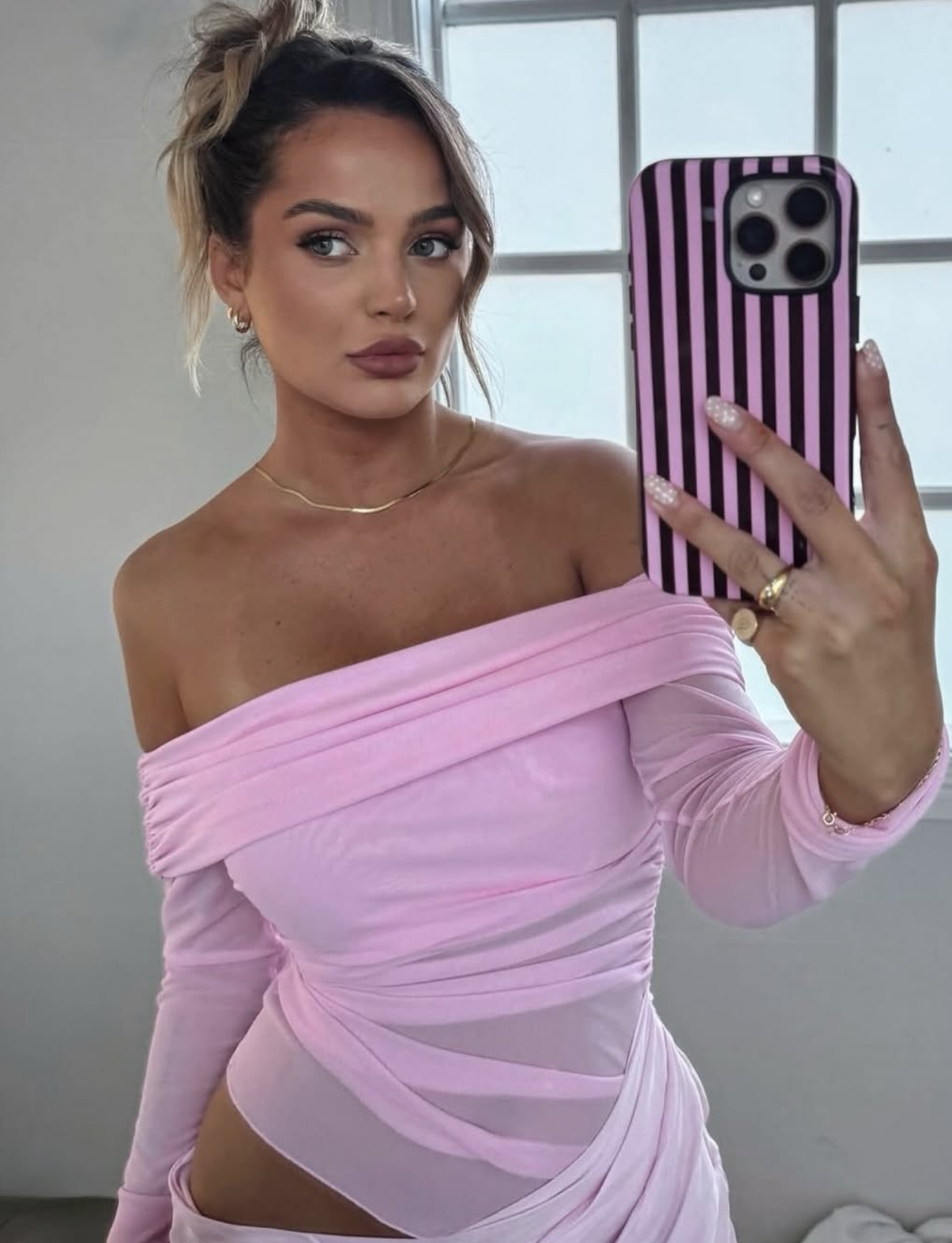 Yasmin Maxi | Pink image 0
