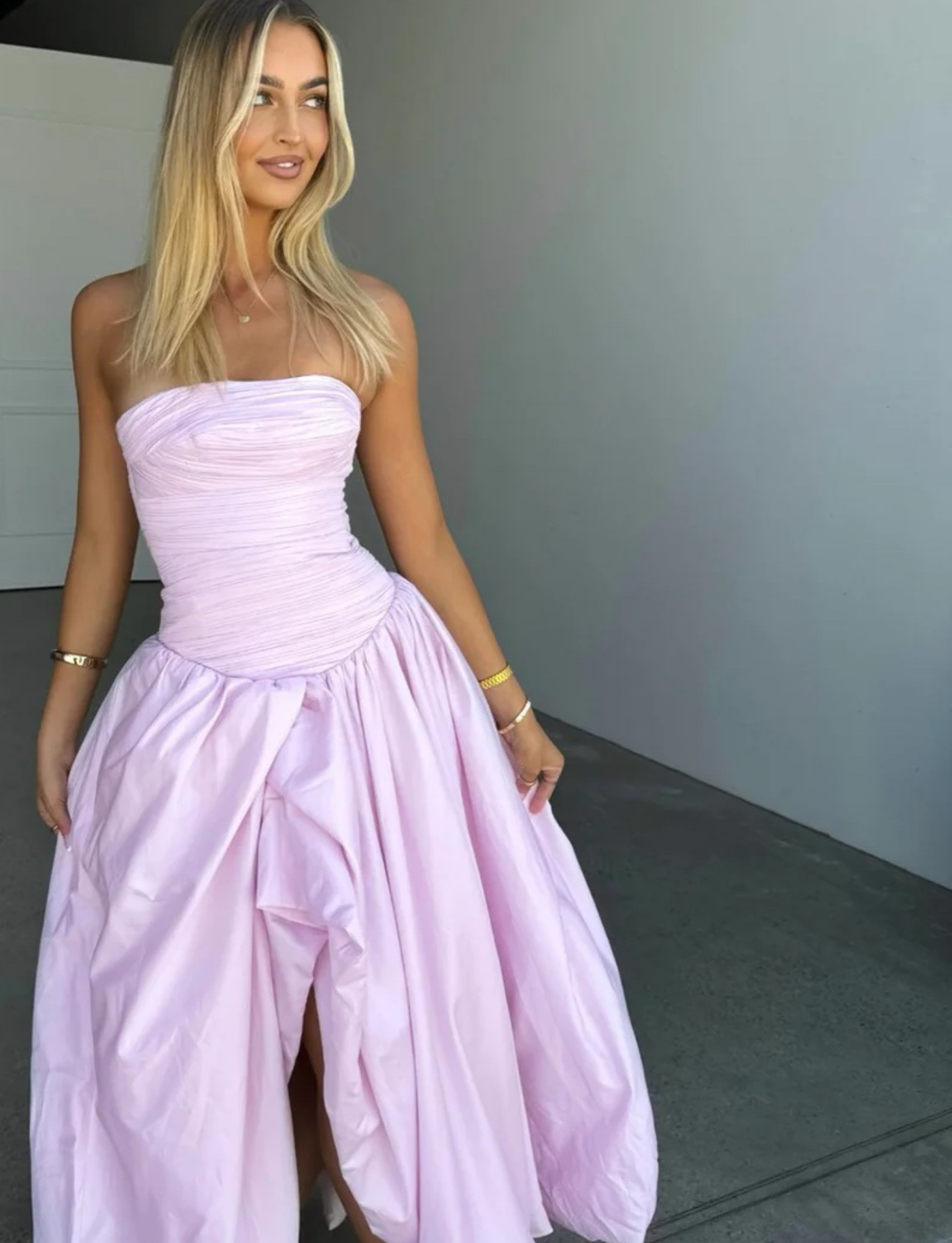 Violette Bubblehem Maxi | Pastel Pink image 3