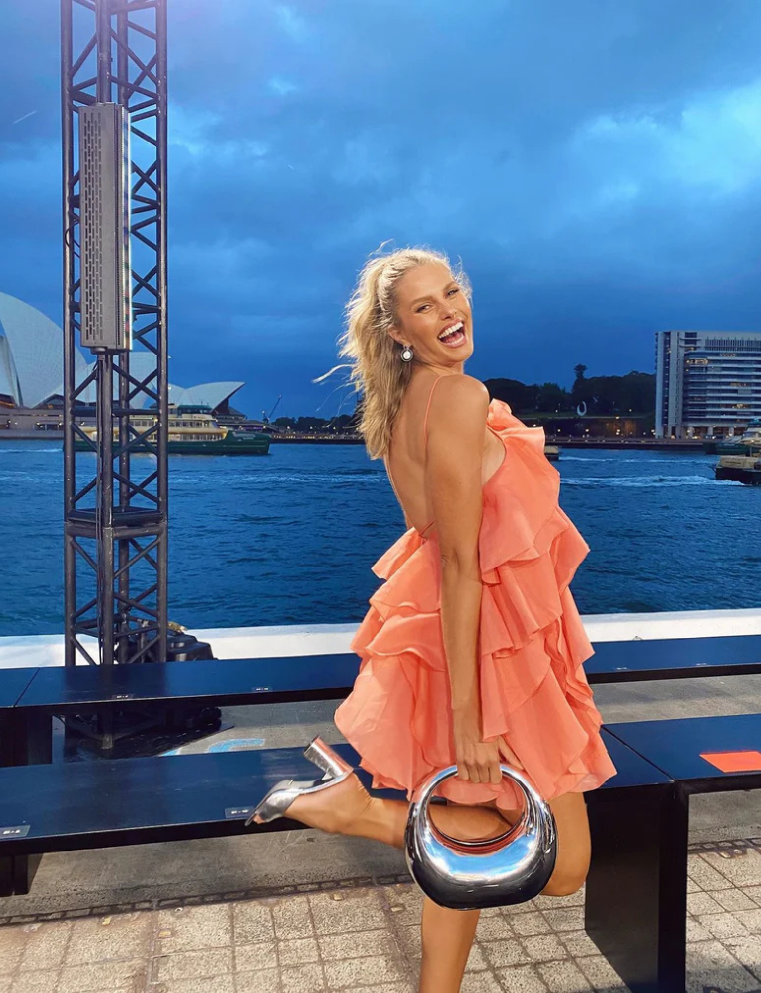 Pandorea Layered Mini | Washed Coral image 6