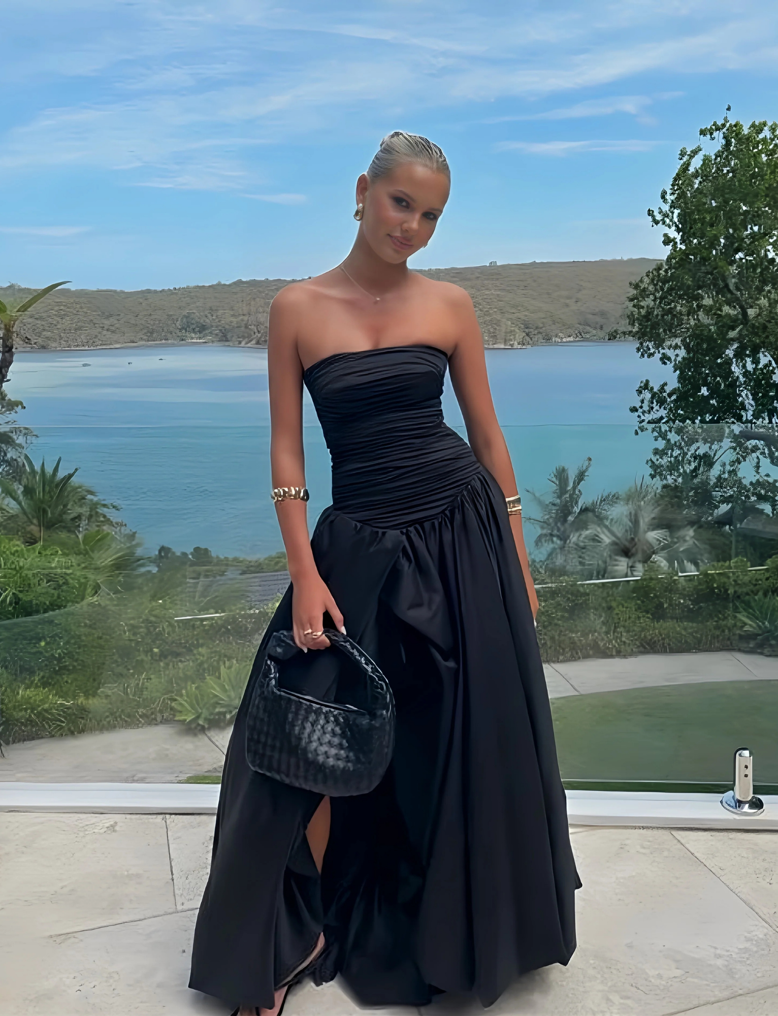 Violette Bubblehem Maxi | Black image 8