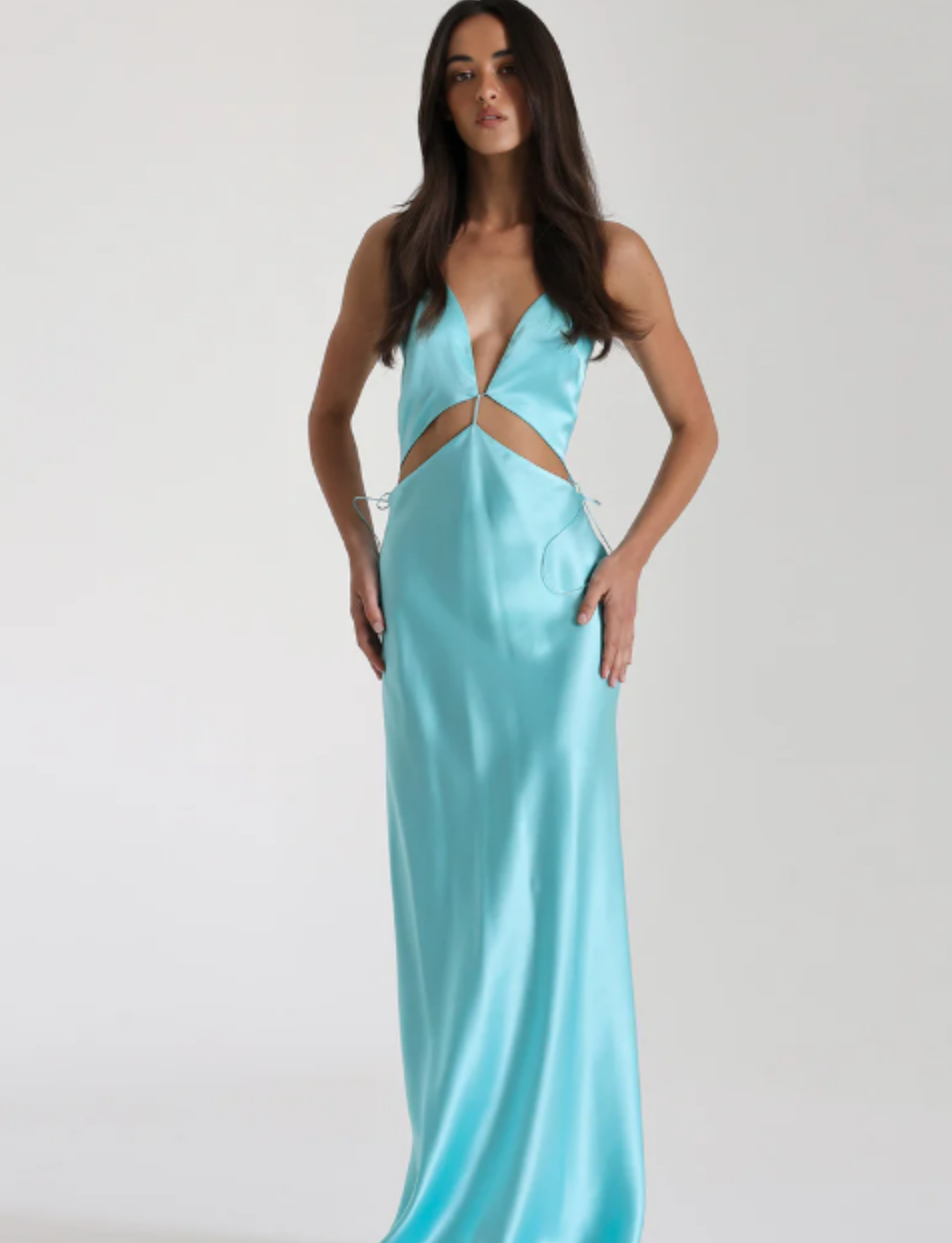 Iris Gown | Turquoise image 10