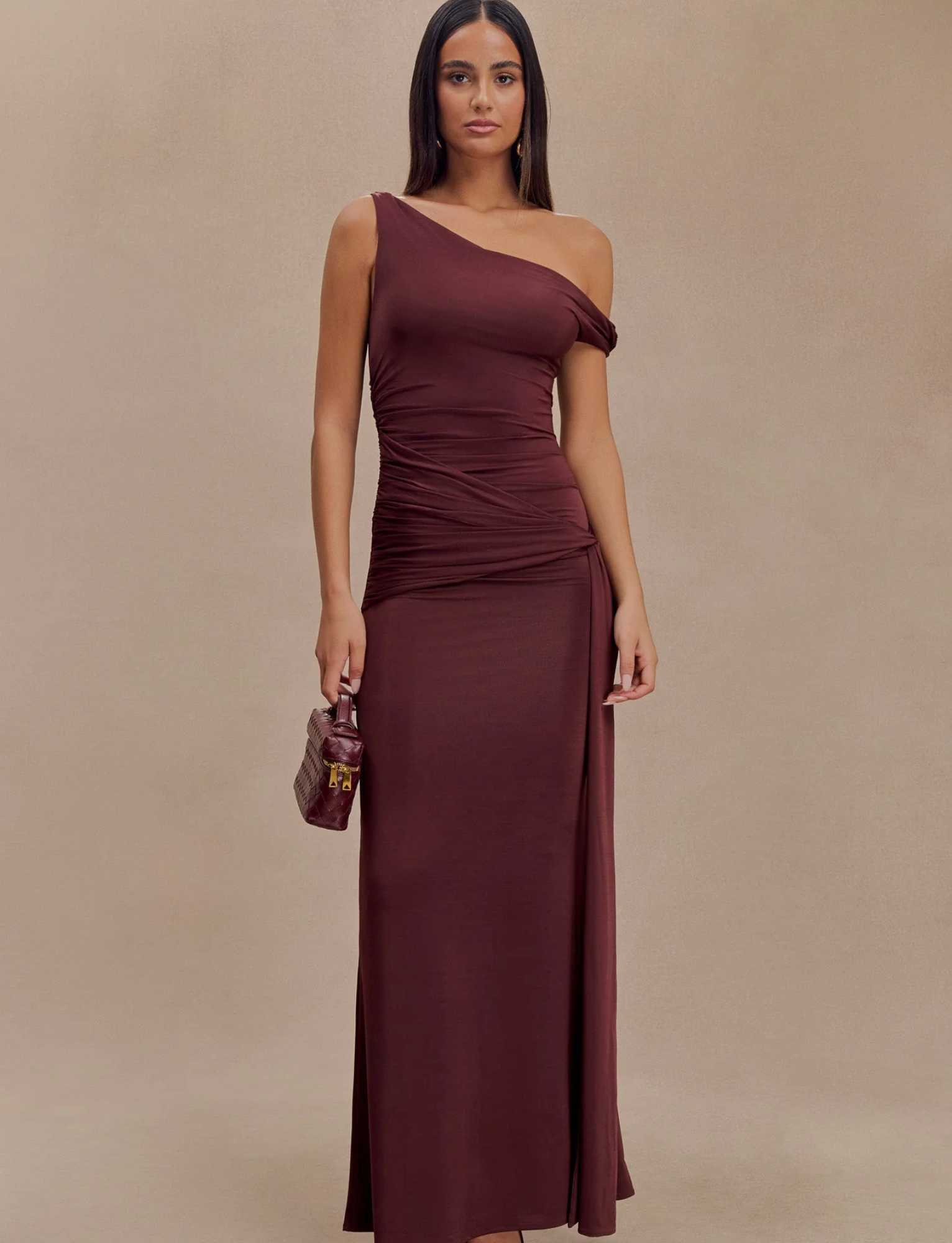 Ainsley Maxi | Burgundy image 3