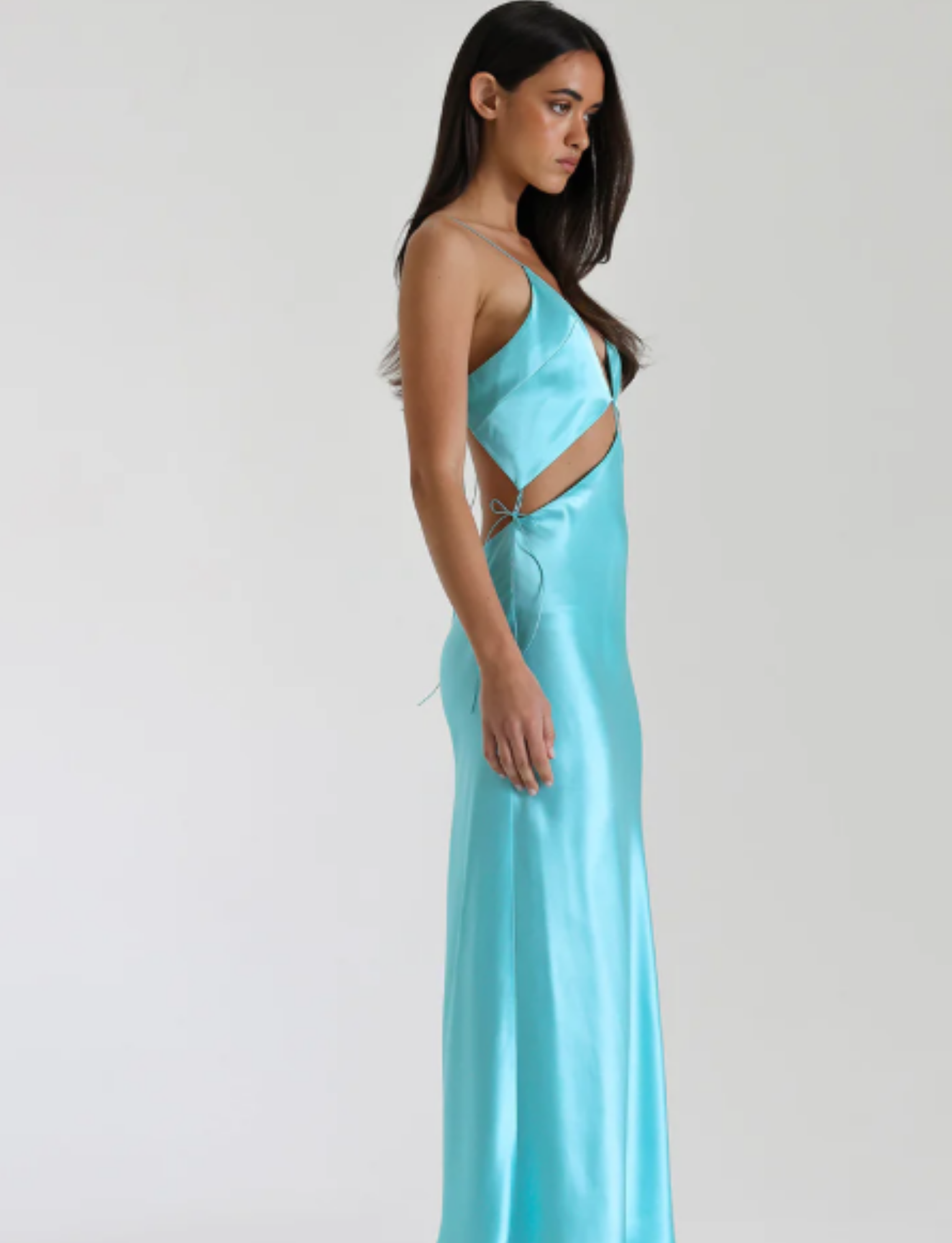 Iris Gown | Turquoise image 6