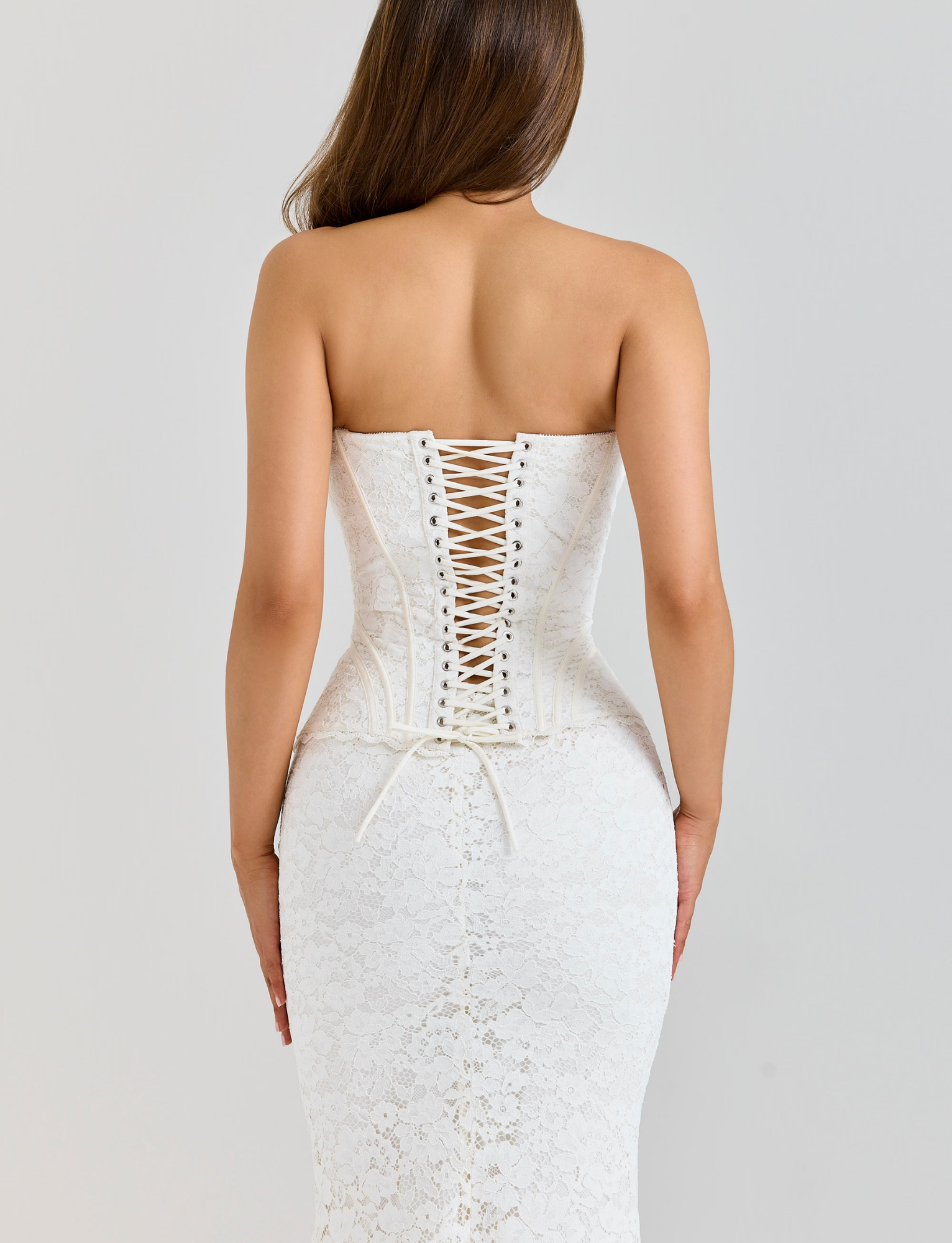 Solaine Corset Maxi | Ivory image 6