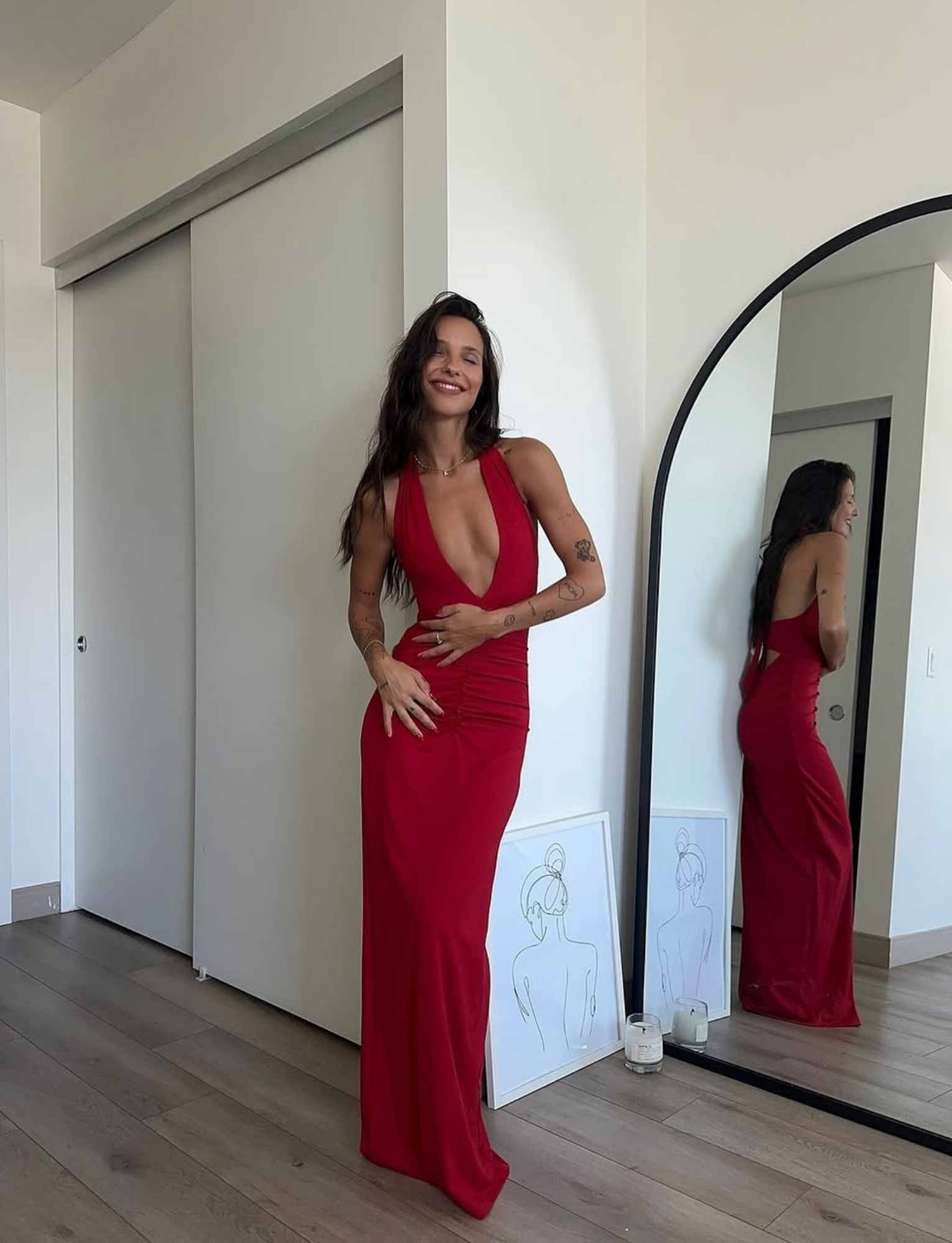 Whisked Away Maxi | Red image 1