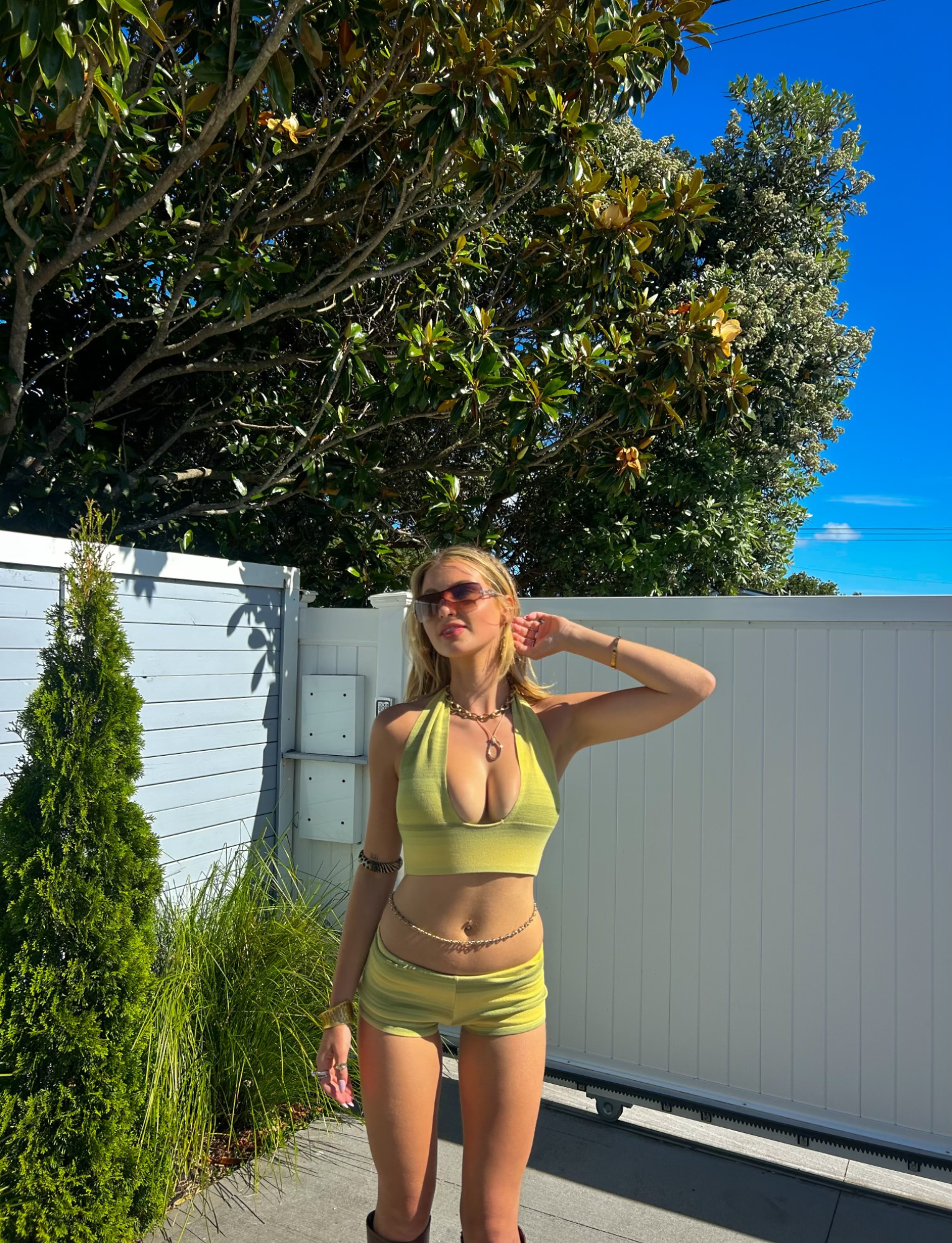 Candice Set | Chartreuse image 6
