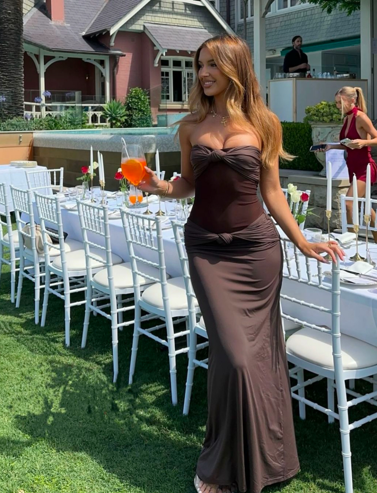 Amara Maxi | Brown image 5
