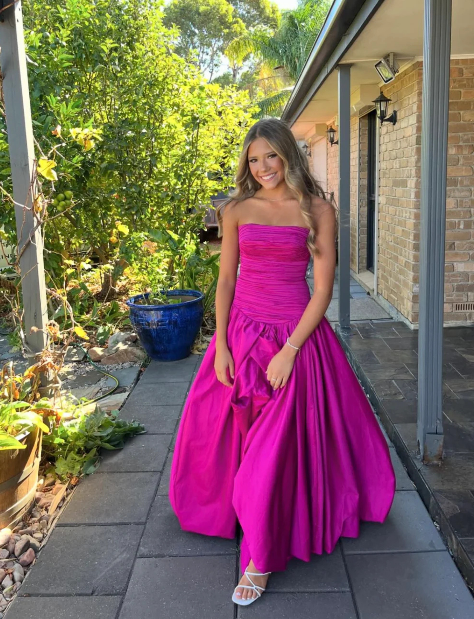 Violette Bubblehem Maxi | Deep Magenta image 0