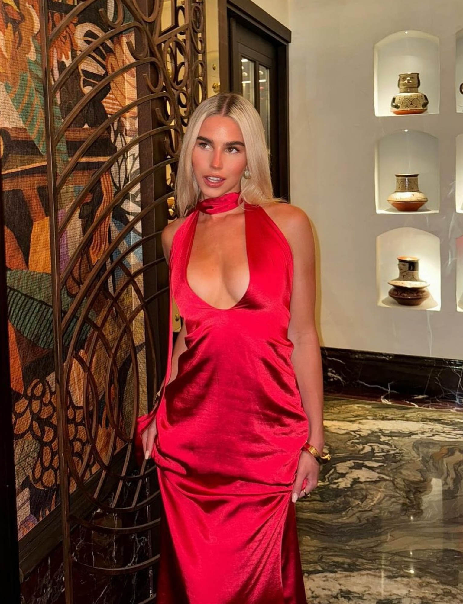 Margot Maxi | Cherry image 6