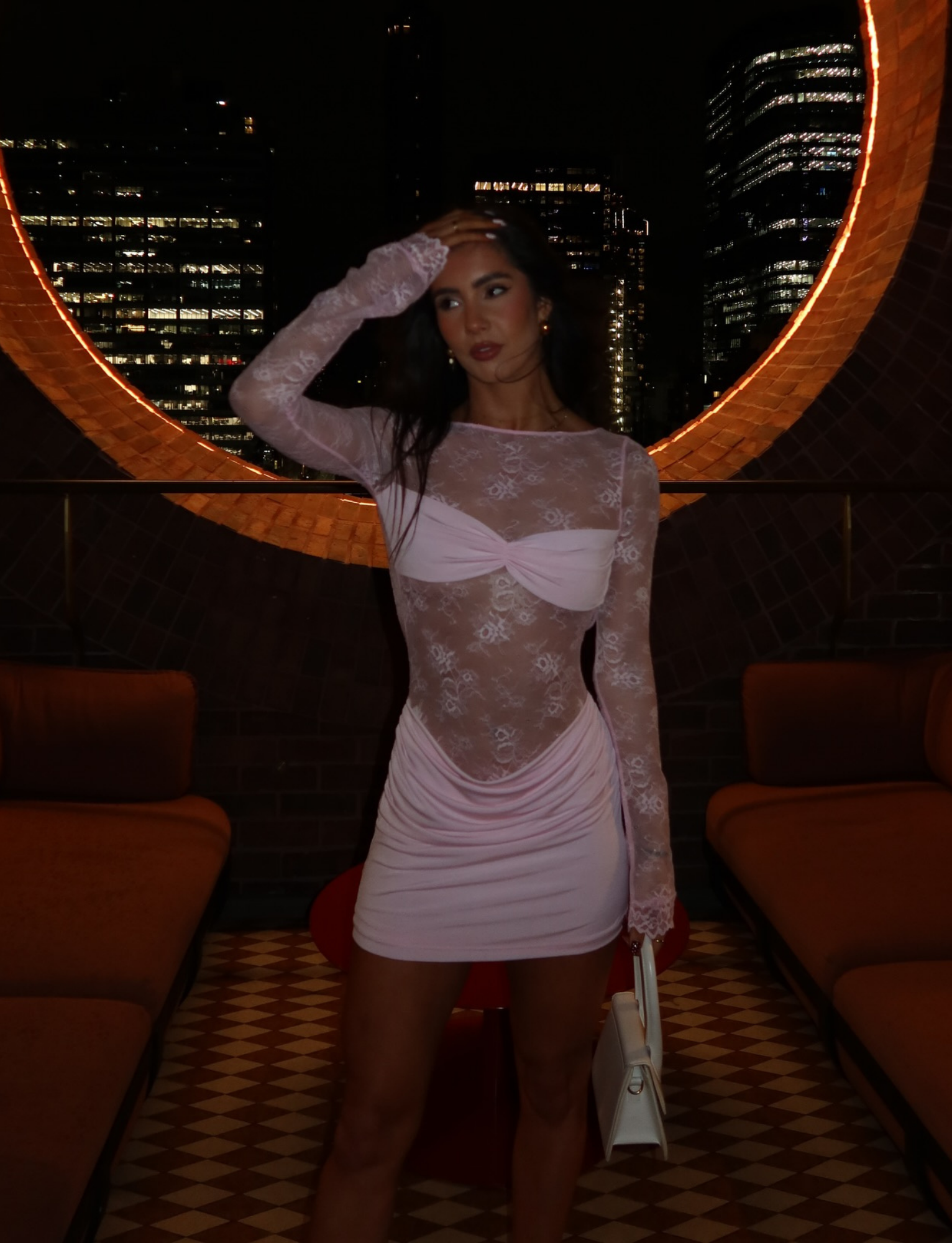 Oskar Mini | Pink image 0