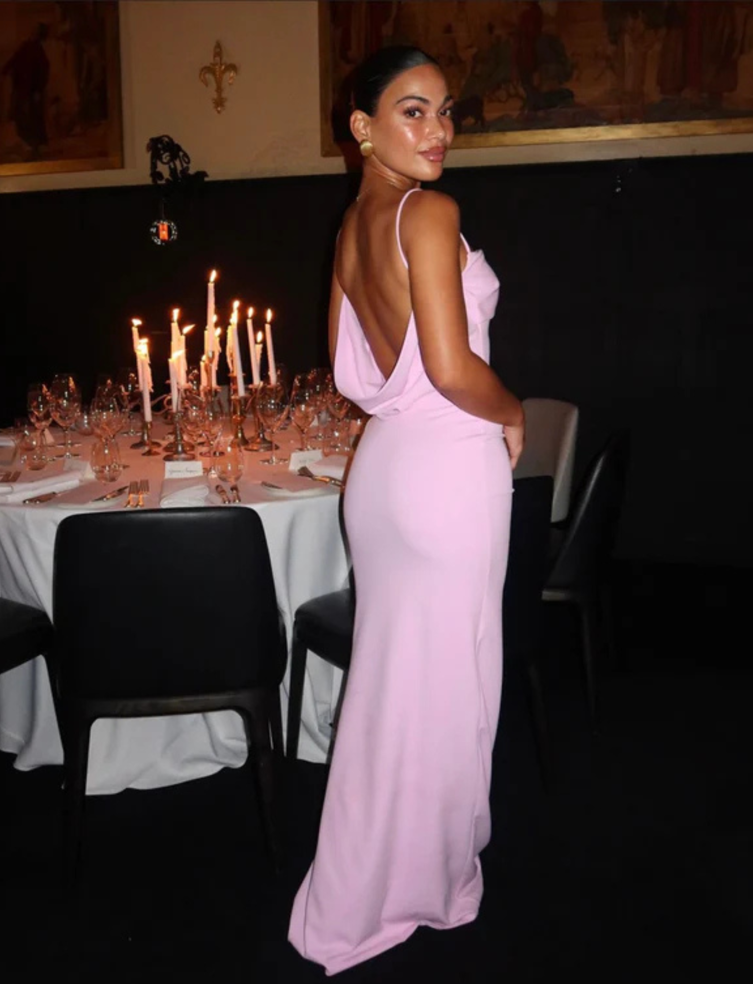 Havilland Gown | Taffy Pink image 4