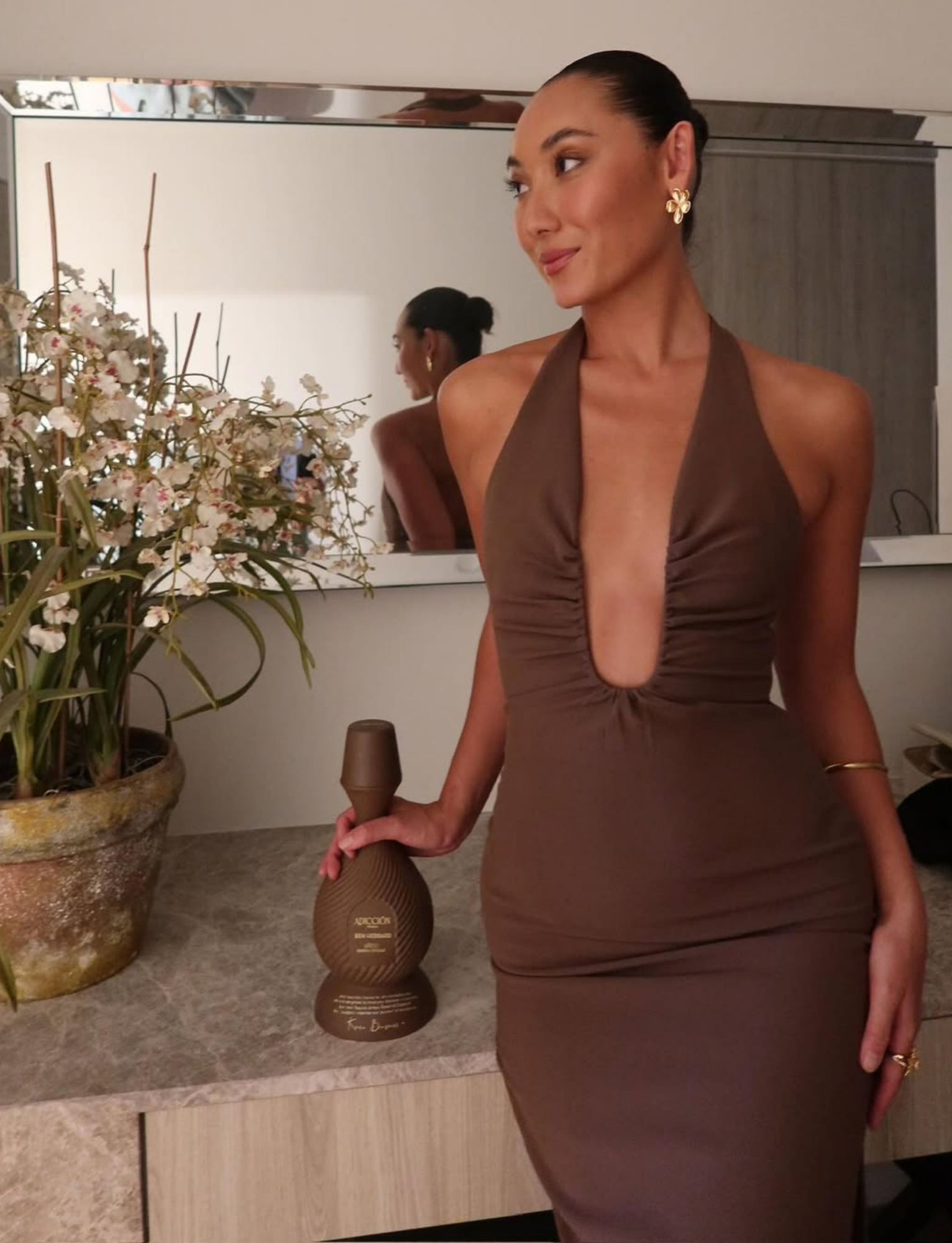 Alusia Maxi | Chocolate image 1