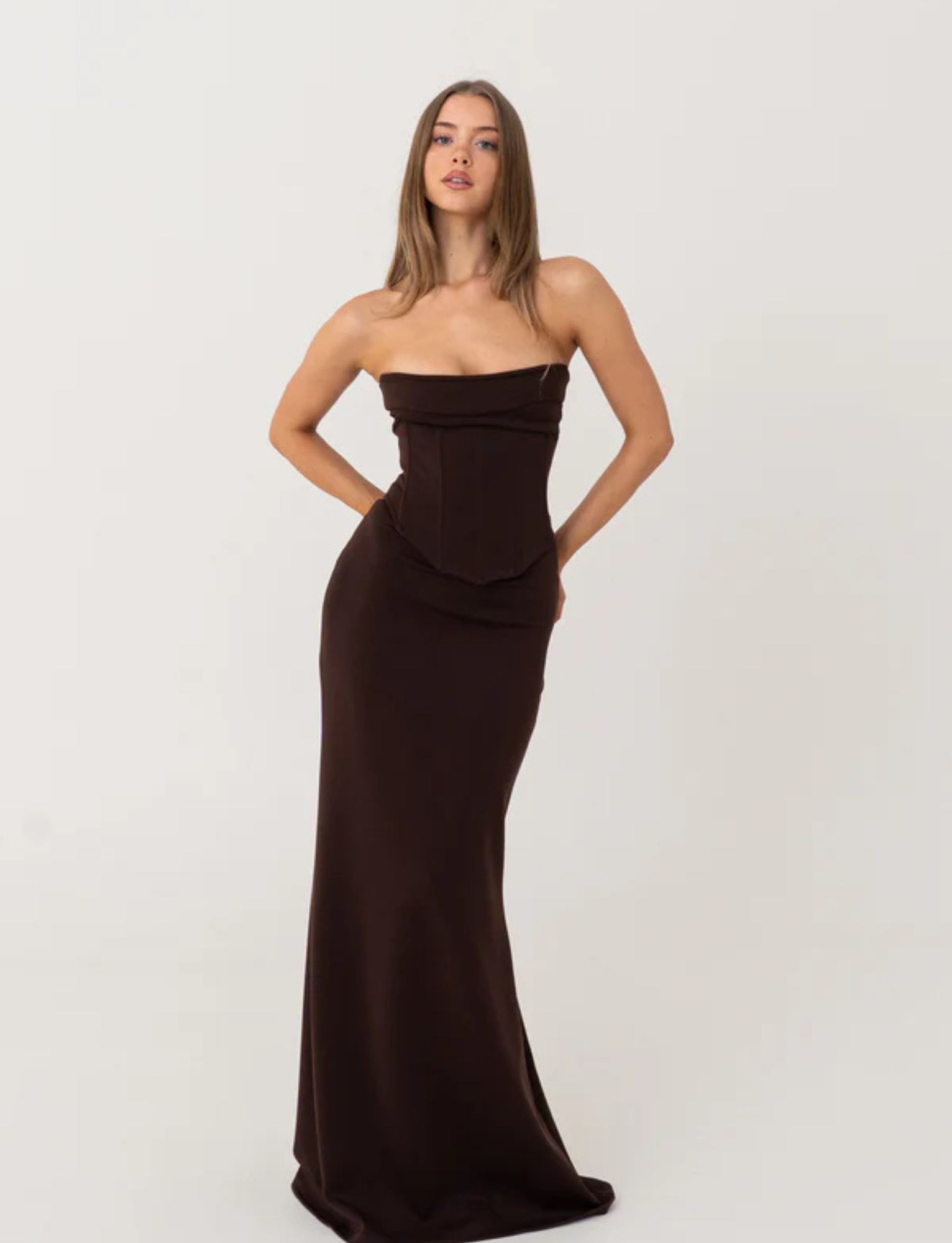 Louie Gown | Chocolate image 0