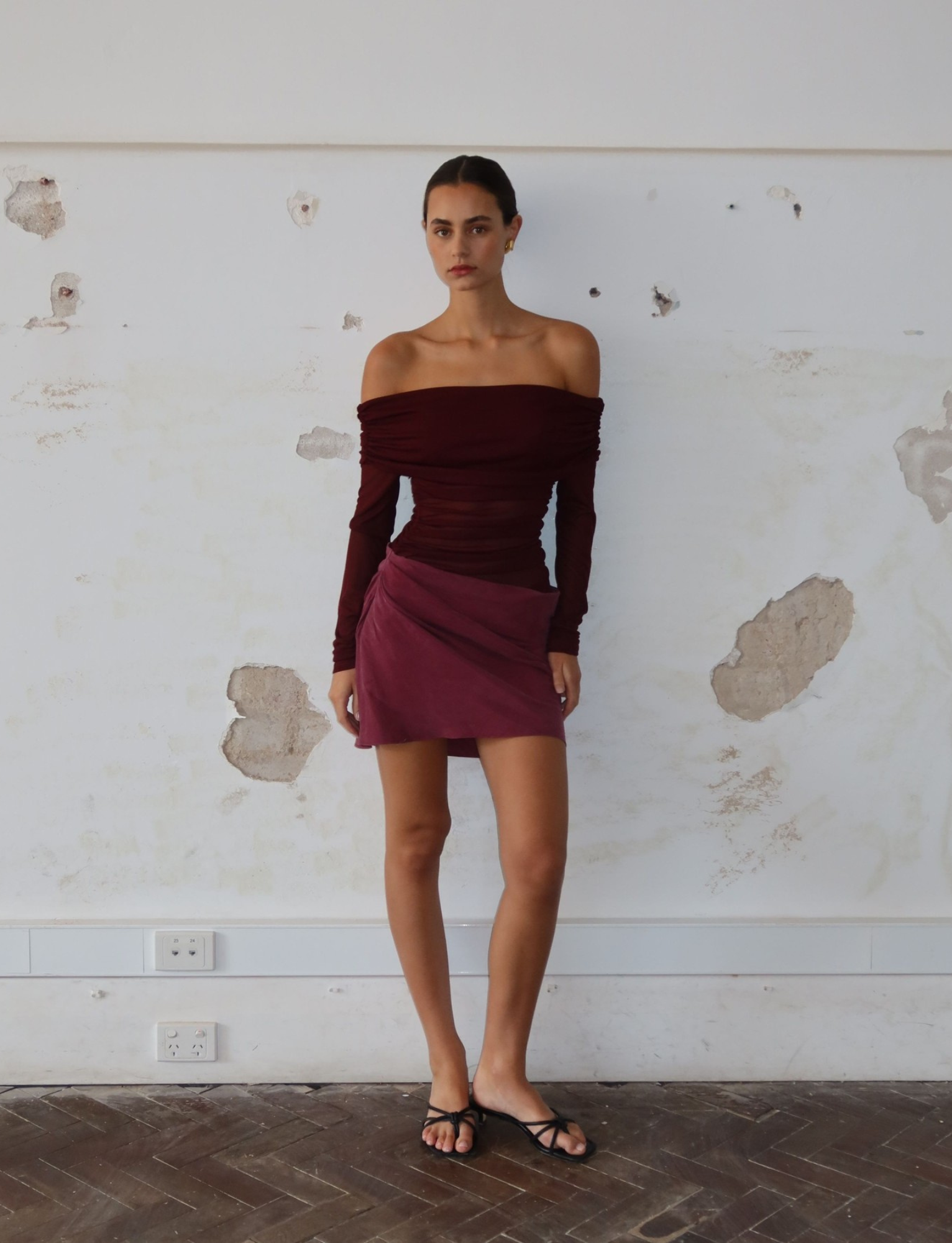 Luca Mini | Burgundy image 2