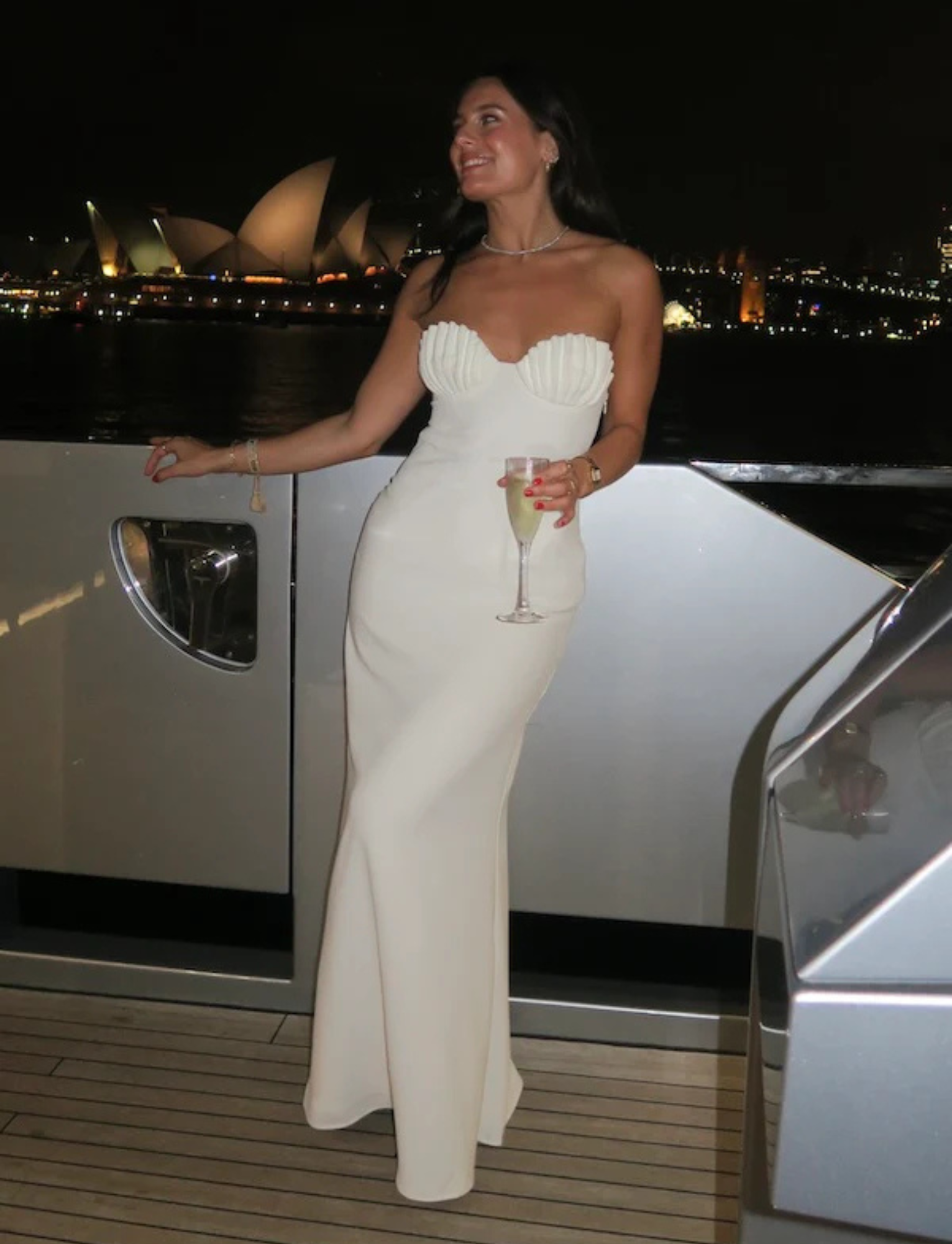 Chelle Maxi | Crisp White image 5