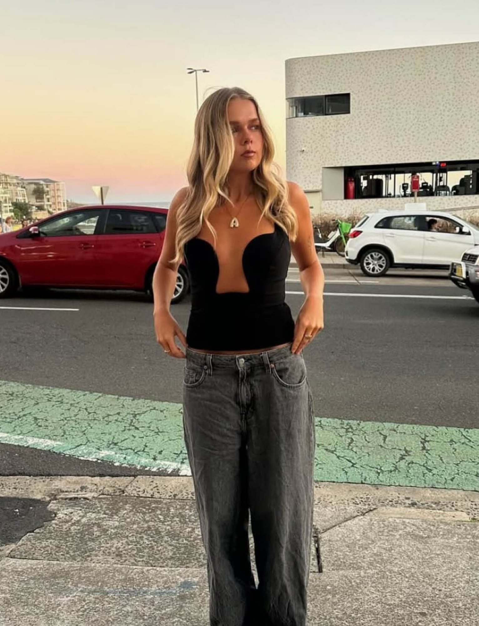 Alto Low Cut Top | Black image 2