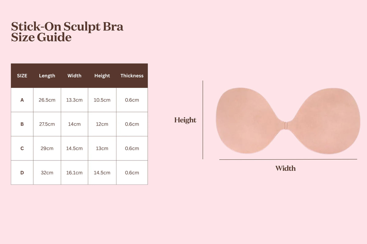 Sculpt Stick On Bra